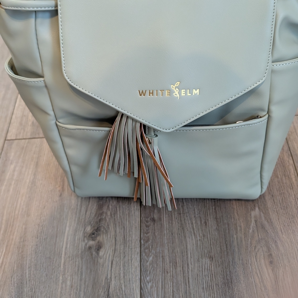 White Elm Luna, Backpack Style Bag - Light Green